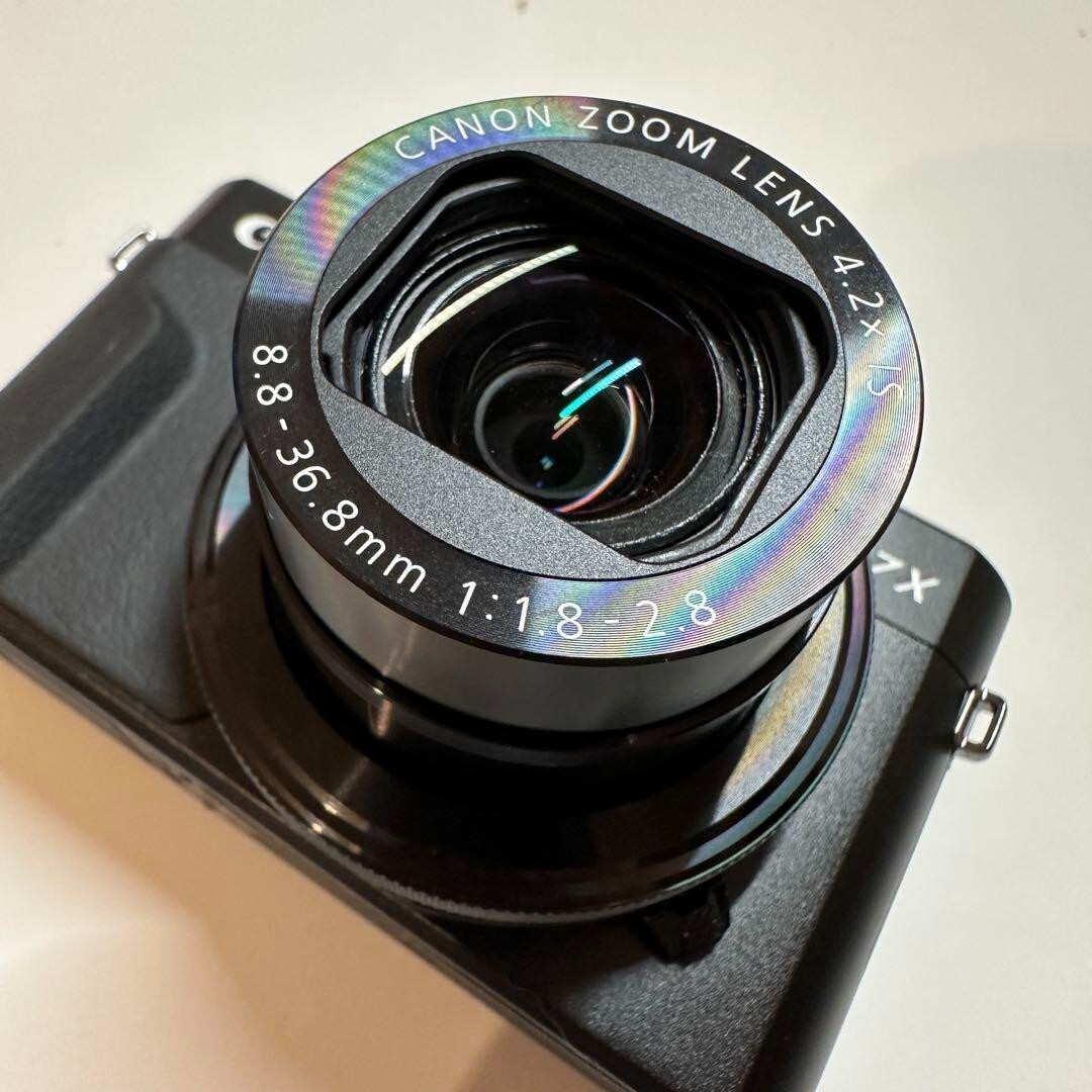 Canon PowerShot G7 X Mark II 20.1MP Black Compact Digital Canon PowerShot G7 X Mark II 20.1MP Black Compact Digital