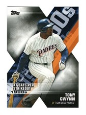 Tony Gwynn Insert 2020 Topps Decade of Dominance #DOD11 Baseball Card