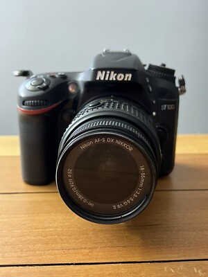 Nikon D7100 24.1 MP Digital SLR Camera - Black With Nikkor 18-55mm Lens