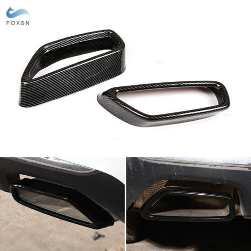 For BMW 5 Serie G30 G38 18-21 Carbon Steel Rear Exhaust muffler tail Pipe Outlet - Photo 1/5