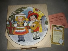 Dolly Dingle Plate Visits Italy 1981 World Tr...
