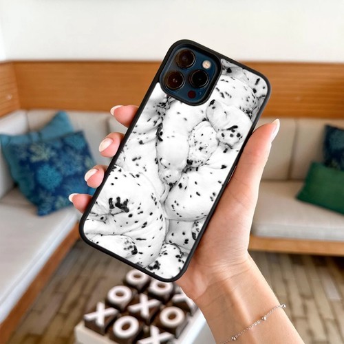For iPhone SE XS XR Max 5 6 7 8 Plus Anti scratch Cover Animal Print Dalmatian - Picture 7 of 25
