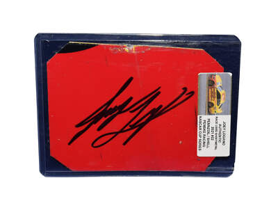 AUTOGRAPHED 2021 Joey Logano #22 Pennzoil / Shell Racing RACE USED SHEET METAL (
