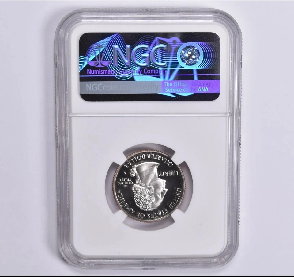 PF69 1999-S CLAD Washington Quarter New Jersey NGC Brown Label, Beautiful Coin!! - Image 3 of 4