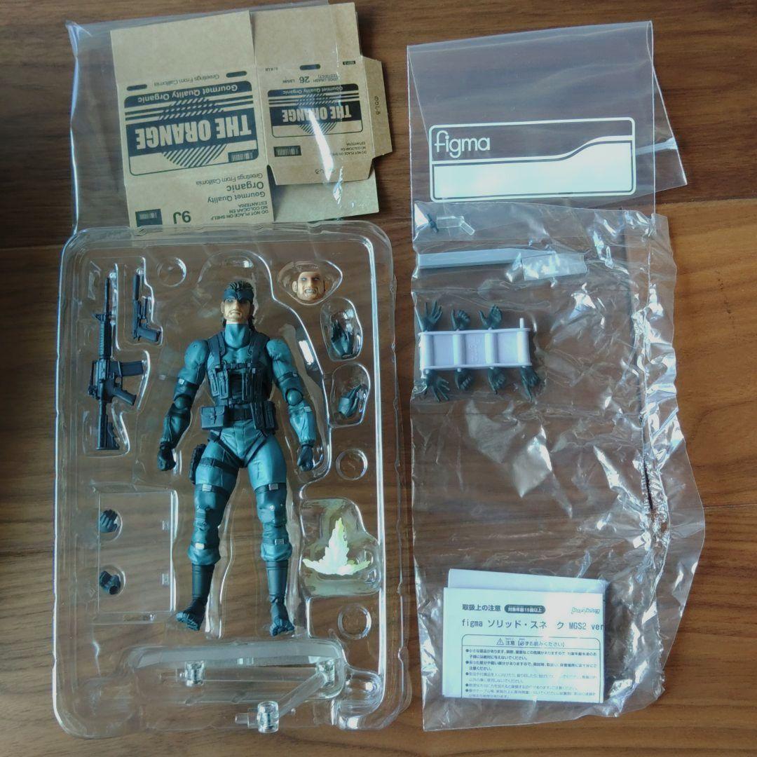figma Solid Snake MGS2 Ver. Action Figure #243 METAL GEAR