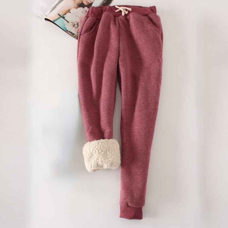 Damen Winter Leggings Mit Sherpa Fleece Futter –  Produktbild-Vorschau 8