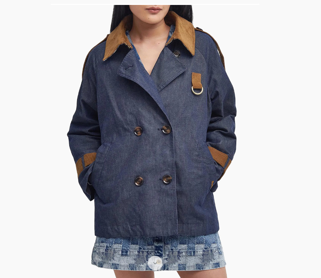 Barbour Easington Showerproof Jacket in Indigo Summer Navy MSRP