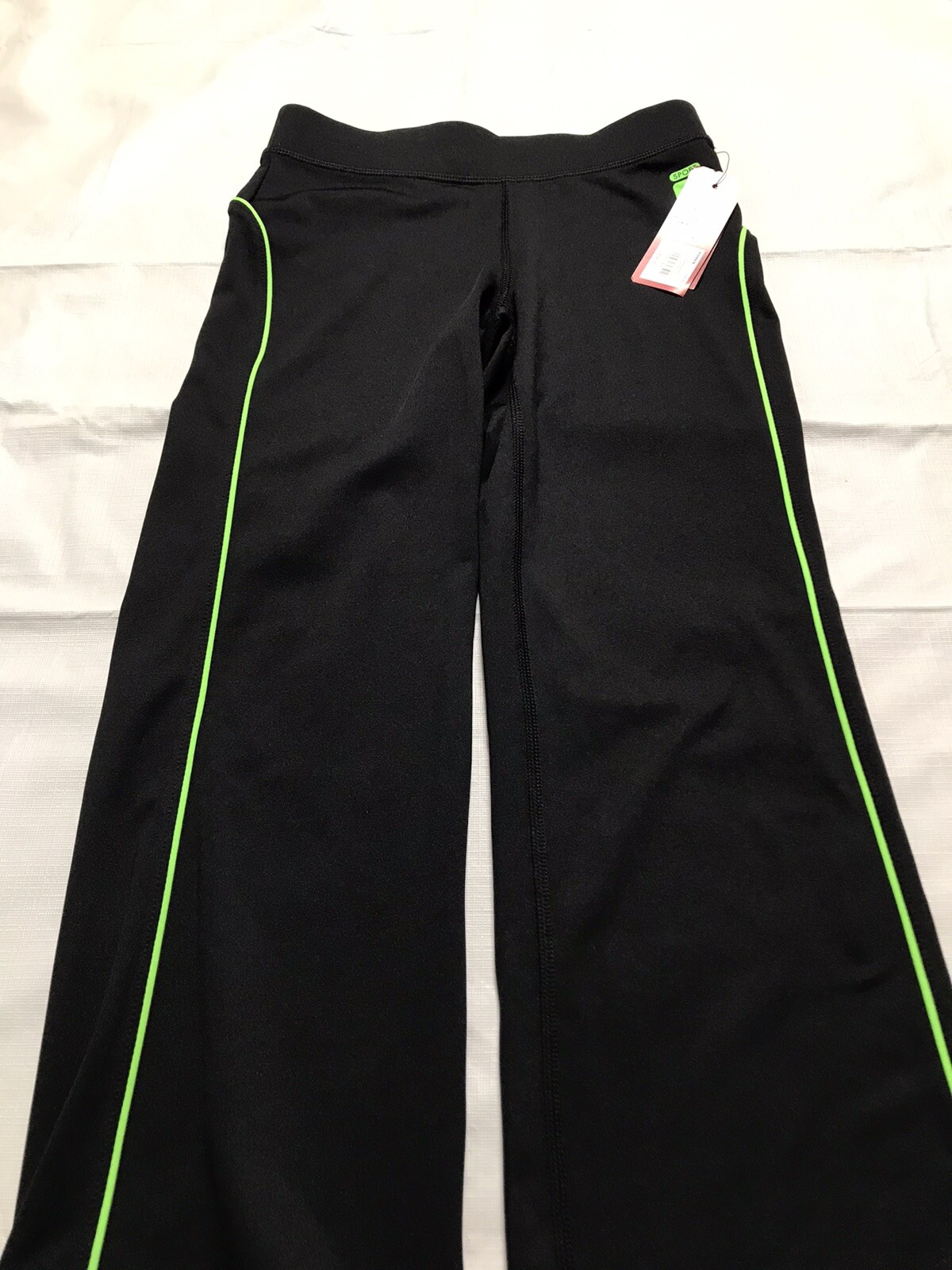 Leggings donna Fila Athletic Activewear taglia XS nero geco nuovo con etichetta