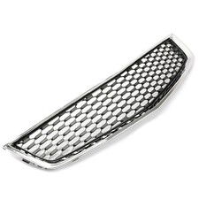 For 2010-2015 Chevrolet Equinox Front Chrome Shell W Black Insert Lower Grille