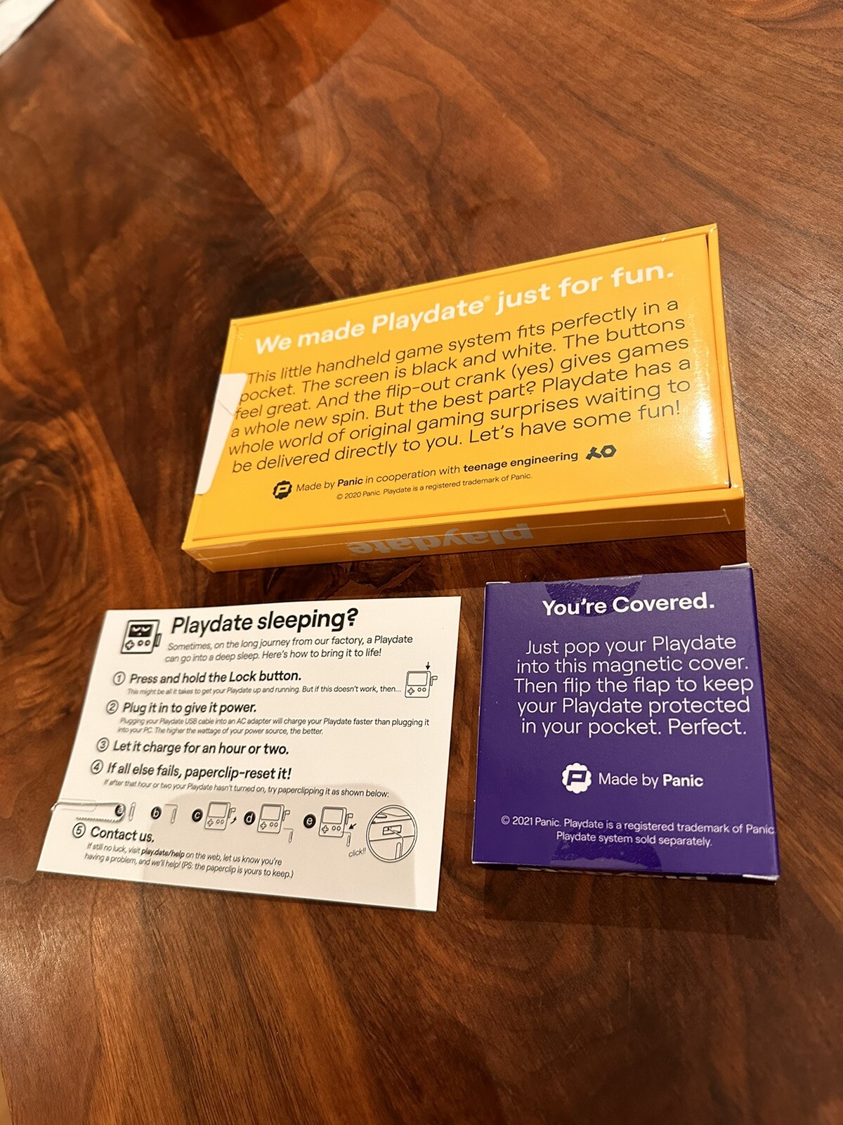 Playdate+Panic+Console++Yellow+28PDUY0129 for sale online eBay