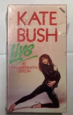 SEALED Kate Bush Live At Hammersmith Odeon VHS Tape