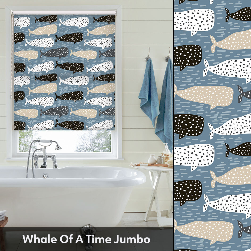 Bathroom Roller Blinds - Made To Measure Coastal Seaside Blinds In 4 ...