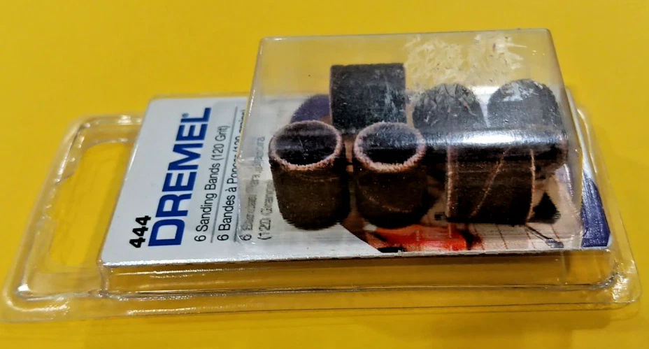 Dremel #444 ~NIP~ 6 bandas de lijado de grano 120 Foto 2 de 4