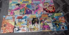 Legion of Super Heroes Comics lot of 9 Books DC comic 1982 VF Vintage Collection