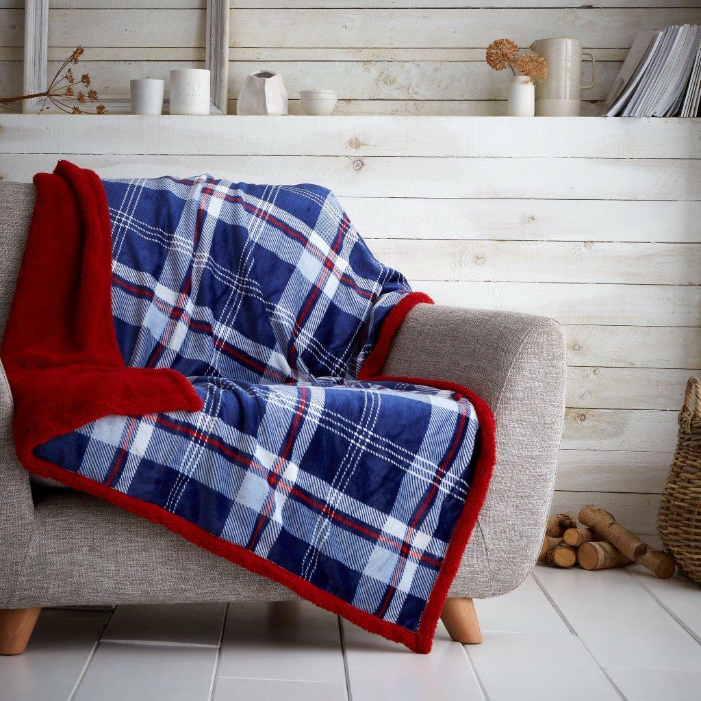 Red Plaid Sleeper Sofa Matttroy