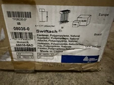 (50,000/cs) Avery Dennison Swiftach 1¾" Standard Plastic Tag Fasteners 08035