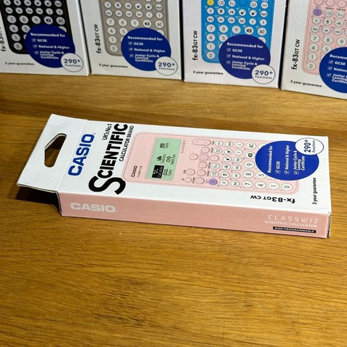 Casio Scientific Calculator Secondary School Pink Classwiz GCSE FX-83GT CW - Picture 3 of 5