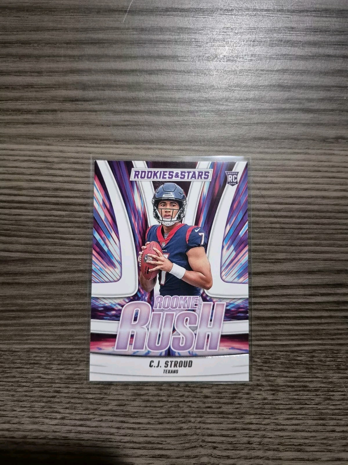 2023 Rookies & Stars C.J. Stroud Rookie Rush Insert RC Texans!
