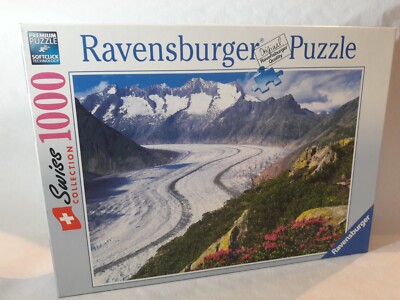 Ravensburger Puzzle 155941 Altschgletscher, Wallis 1000 Teile selten NEU