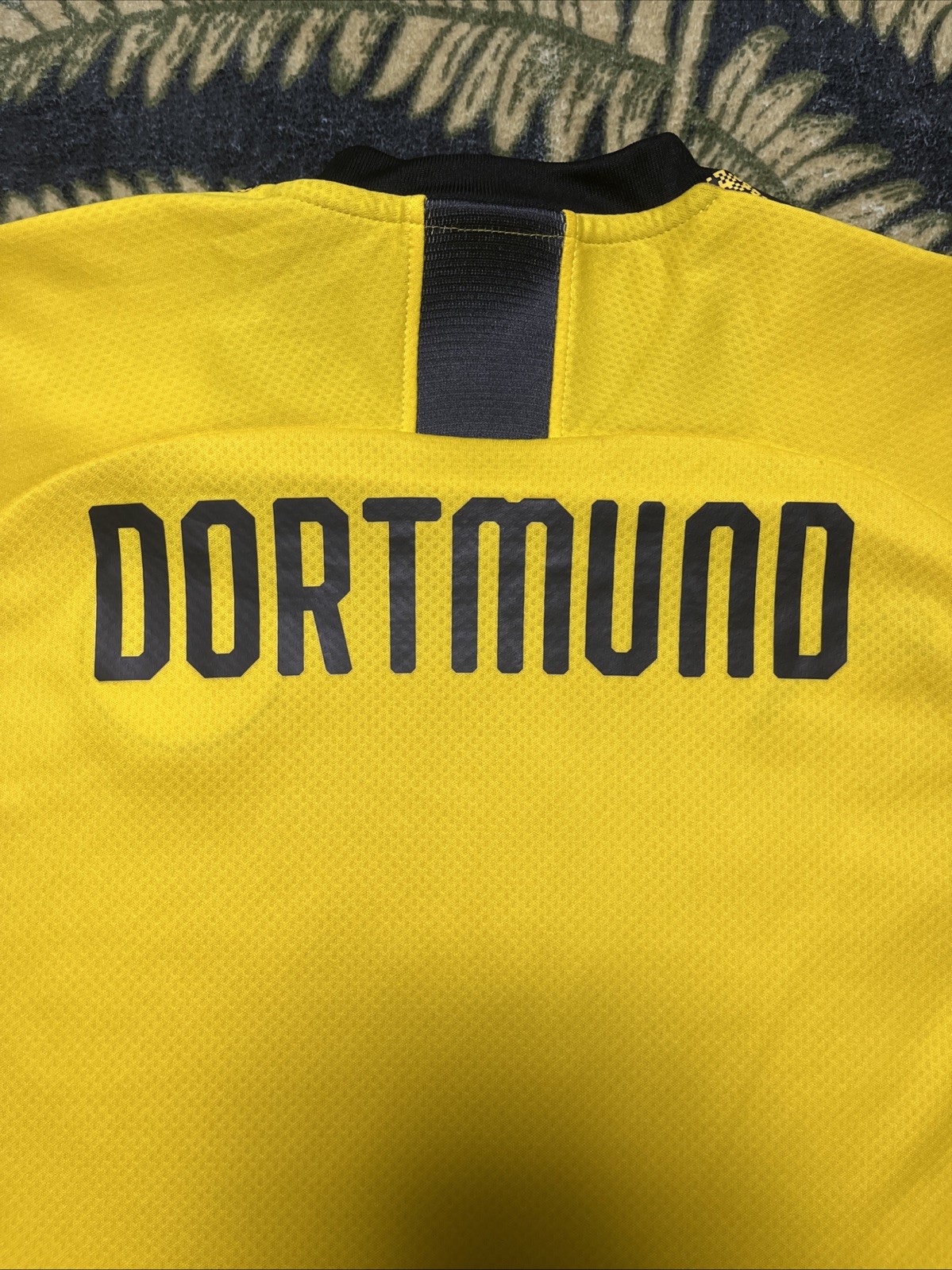 Youth XL Puma Dortmund Borussia BVB Yellow Evonik Soccer Jersey Kit Embroidered thumbnail 21