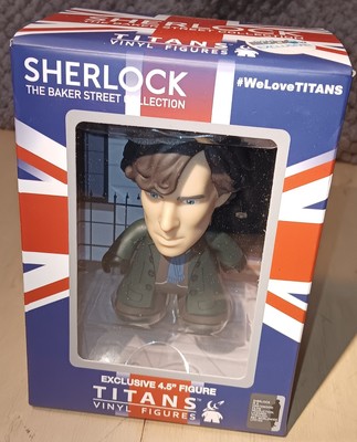 Titans Exclusive 4.5'' Figure SHERLOCK HOLMES Baker Street Collection NEW IN BOX