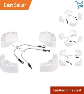 Cooler Mounting Kit Durable Corrosion-Resistant Slip-Preventing Mounts for Al...