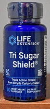 Life Extension Tri Sugar Shield Triple Action Shield 60 Capsules
