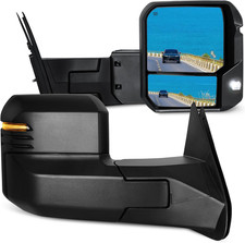 2007-21 Tundra 2008-17 Sequoia Towing Mirrors Paircompatible Replacement