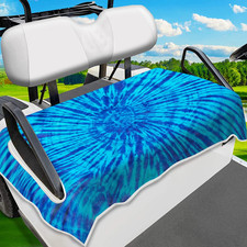 Golf Cart Seat Covers, Ultra-Soft Golf Cart Seat Towel Blanket for Yamaha, EZGO,