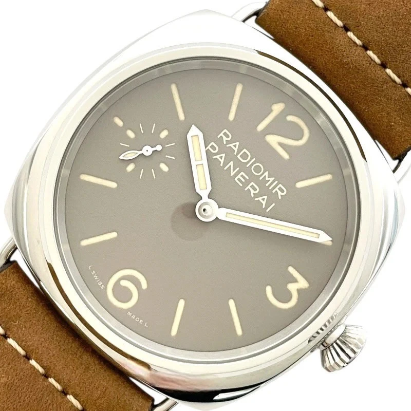 Panerai — PANERAI E 300 PAM01385 45mm SS Brown Dial Mechanical (Manual) 2024 #OKW1386