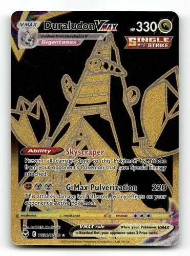 Duraludon VMAX TG30/TG30 - Silver Tempest Trainer Gallery - Pokemon Card NM/M