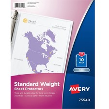 Avery Clear Standard Weight Sheet Protectors, Top 10