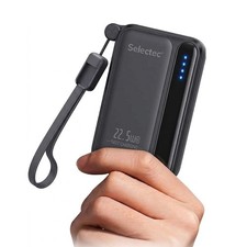 Portable Charger 35000mAh Power Bank - Powerbank with 4 Built in Cables, 22.5W