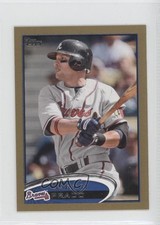 2012 Topps Mini Gold 4/61 Martin Prado #524 4e3