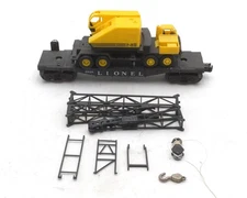 Lionel 6828 Vintage O Flatcar with P&H Harnischfeger Truck Crane EX