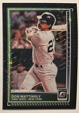 2025 Panini Donruss - Optic Don Mattingly #98 Circles Black Prizm