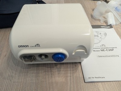 OMRON CompAir NE-C28P Kompressor-Inhalationsgerät   Komplett-Set mit Tasche