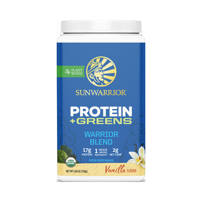 Sunwarrior Warrior Blend + Greens - Eiweiße - Veganes Eiweiß
