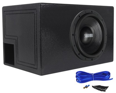 Sundown Audio SA-12 V.2 D2 12'' 1250w RMS Car Subwoofer+Vented Sub Box Enclosure