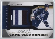 2012 ITG Heroes and Prospects Game-Used Gold Number 1/1 Samuel Morin #M-22 2a8