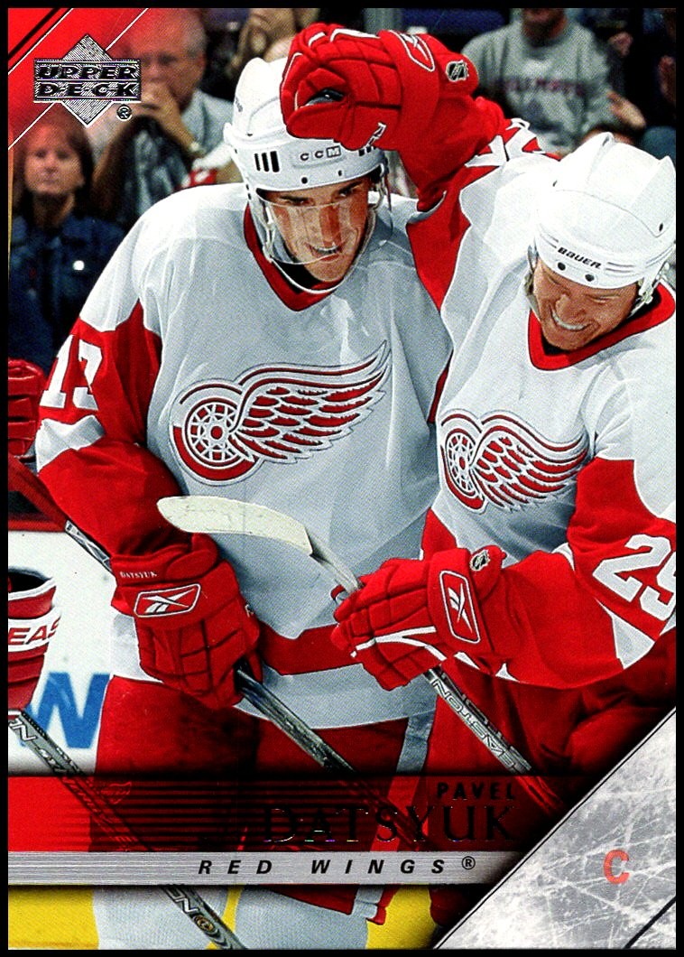 2005-06 UD Upper Deck #314 Pavel Datsyuk - HOF FREE SHIPPING!