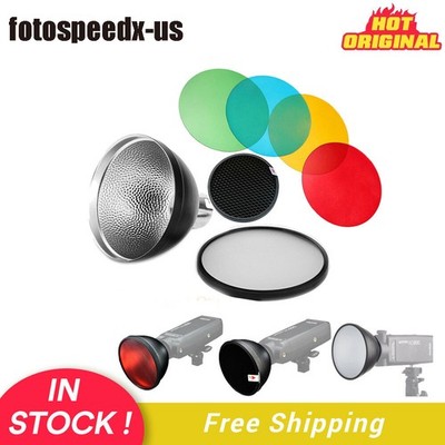 US Godox AD-S2 Reflector Cover Diffuser+AD-S11 Color Filter For AD200 AD200ProII
