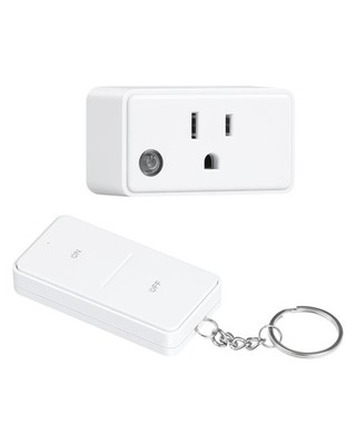 Remote Control Outlet, 200FT Long Range Wireless Light Switch, Mini Electrica...