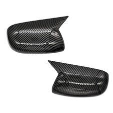 Carbon Fiber Ox Horn Side Rearview Mirror Cover Cap For Toyota Corolla 2007-2013 Carbon Fiber Ox Horn Side Rearview Mirror Cover Cap For Toyota Corolla 2007-2013