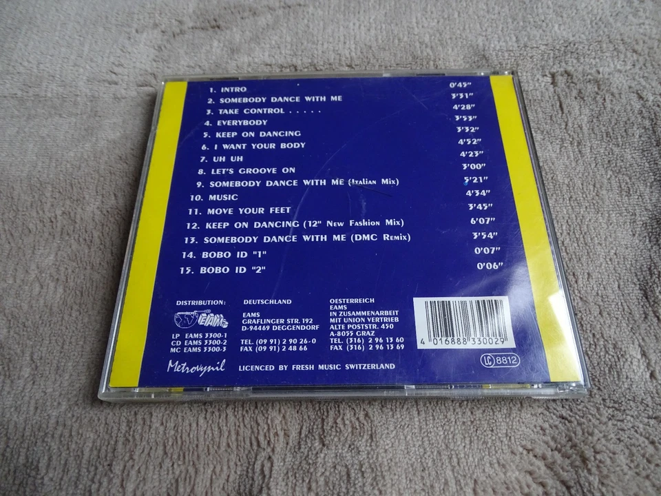 CD D.J. Bobo - Dance with me - Bild 3 von 3