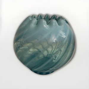 Fenton Blue Opalescent Vase | eBay