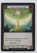 2020 Flesh and Blood - Arcane Rising Pursuit of Knowledge #ARC161