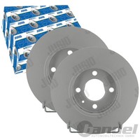 2X Jurid Bremsscheiben Vorne 256Mm BelÜFtet Passend FÜR Seat MII Skoda Citigo