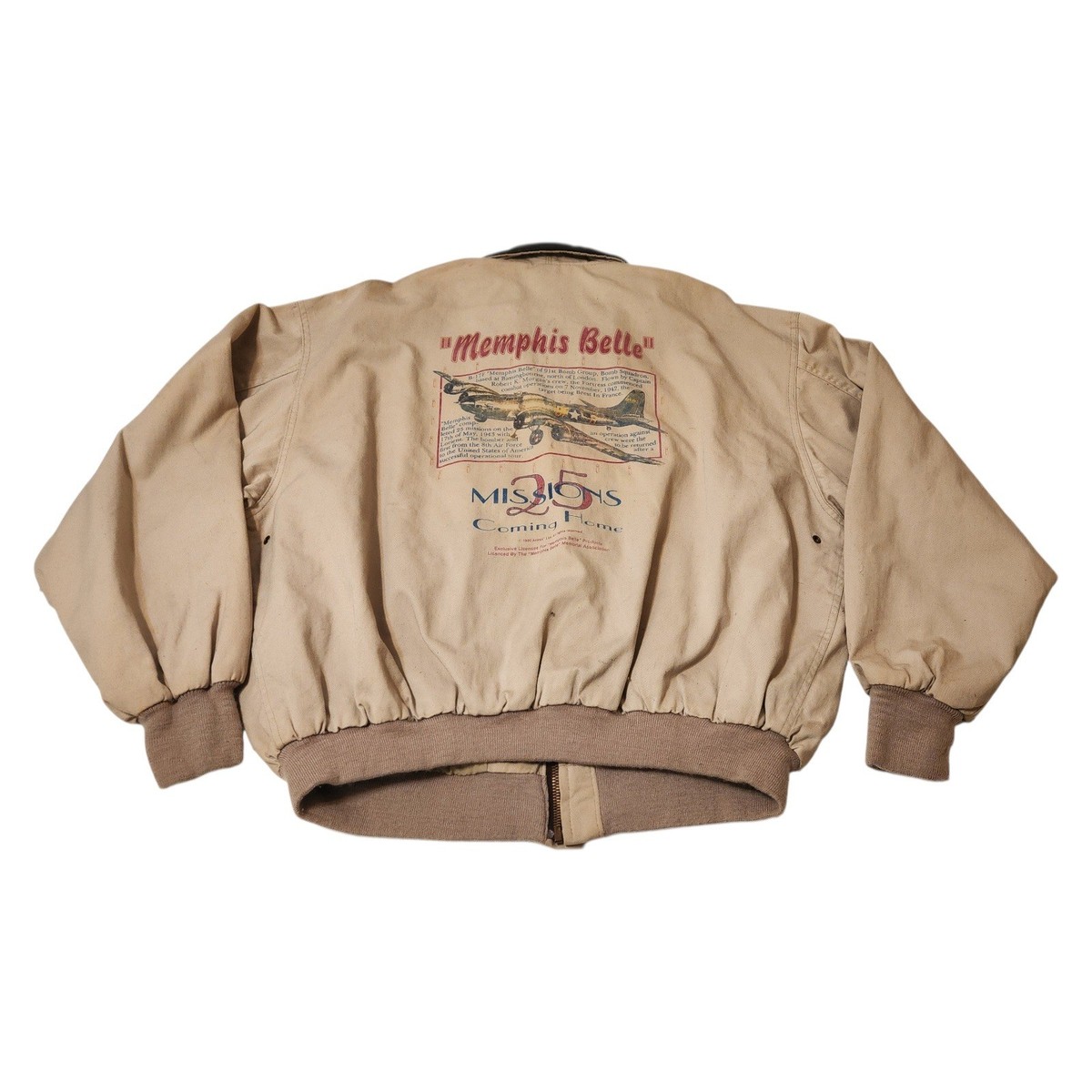 AVIREX LTD Type A2 Us Army Air Forces Bomber Flight Jacket 