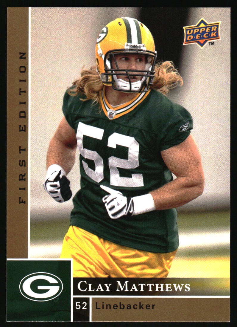 Clay Matthews Upper Deck First Edition #171 Base